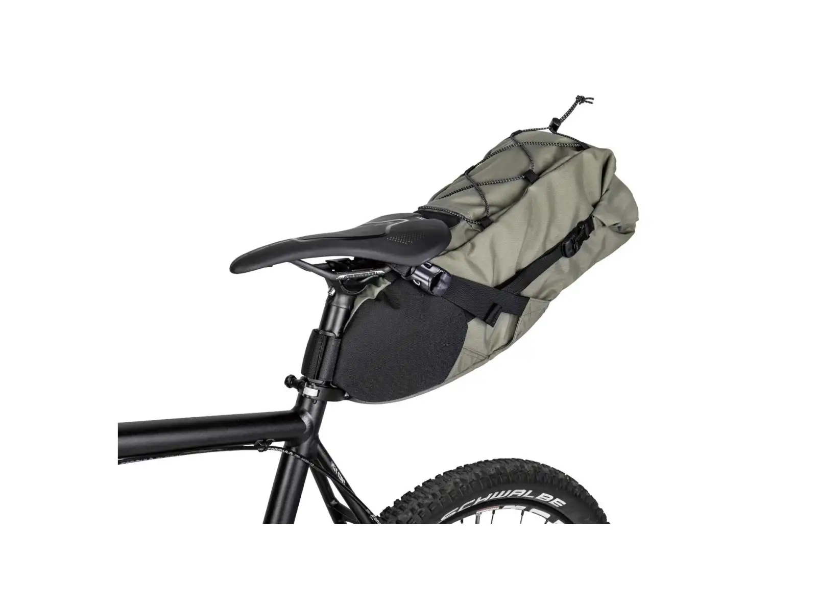 Topeak BackLoader rolowana torba podsiodłowa 10 l zielona