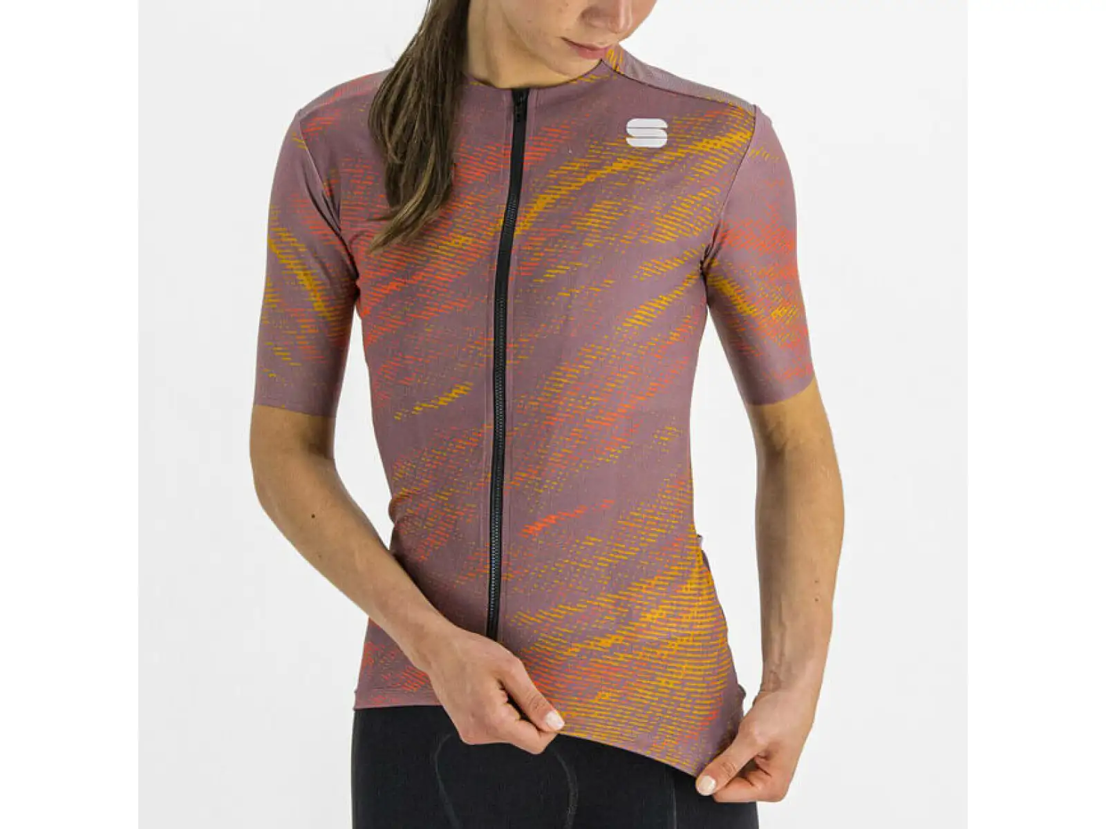 Sportful Cliff Supergiara damski dres krótki rękaw mauve