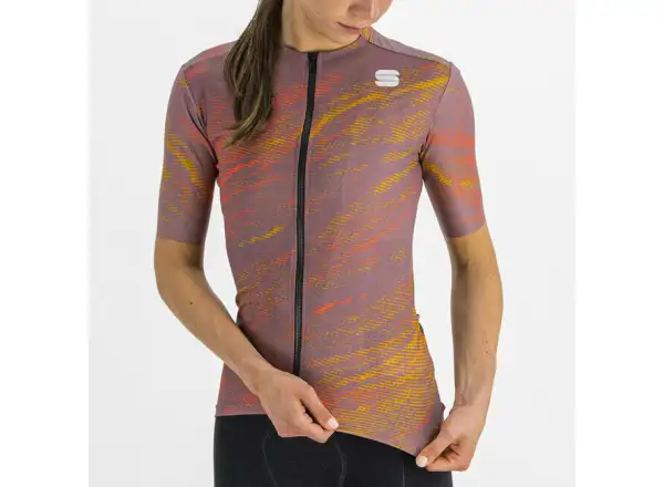 Sportful Cliff Supergiara damski dres krótki rękaw mauve