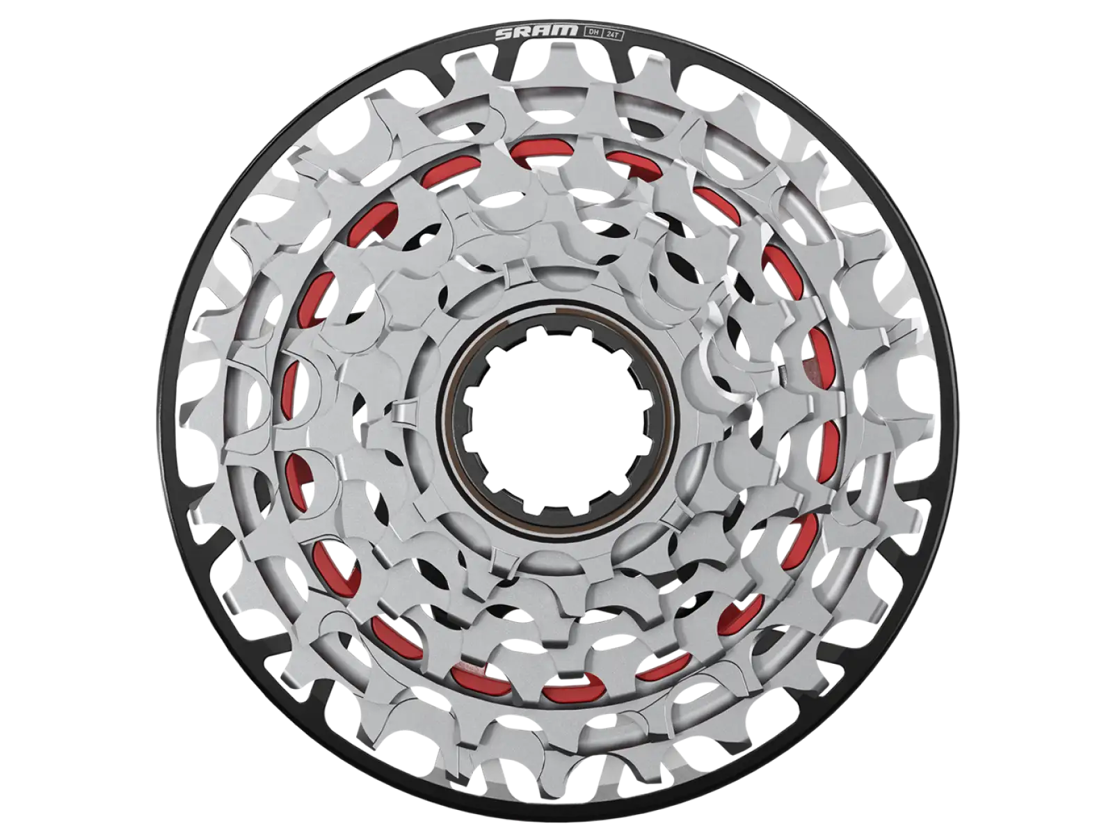 Sram XS-797 T-Type 7-biegowy 10-24 Downhill Slim XD