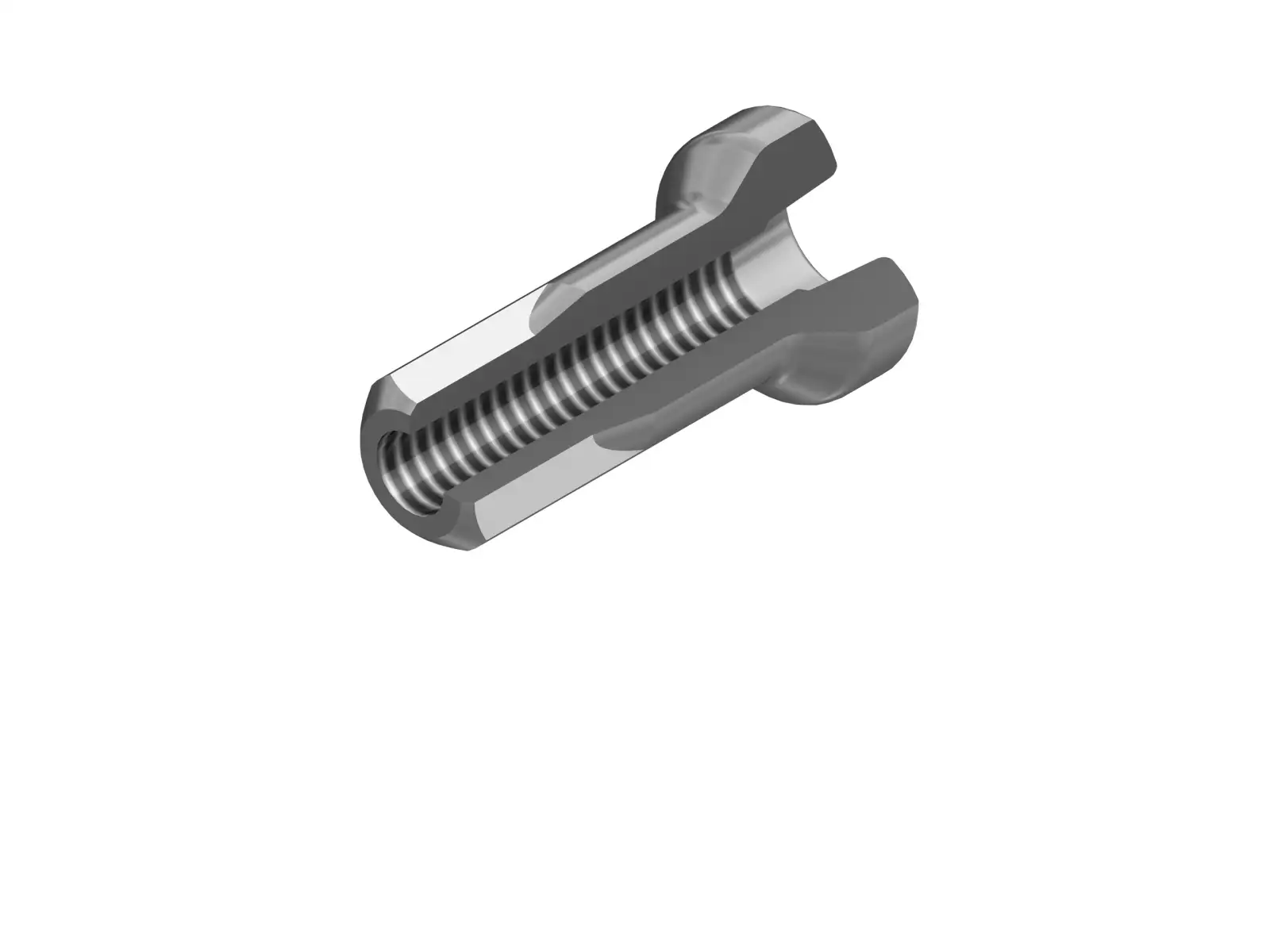 DT Swiss Hidden Alu ProLock nypl 2.0x12 mm srebrny