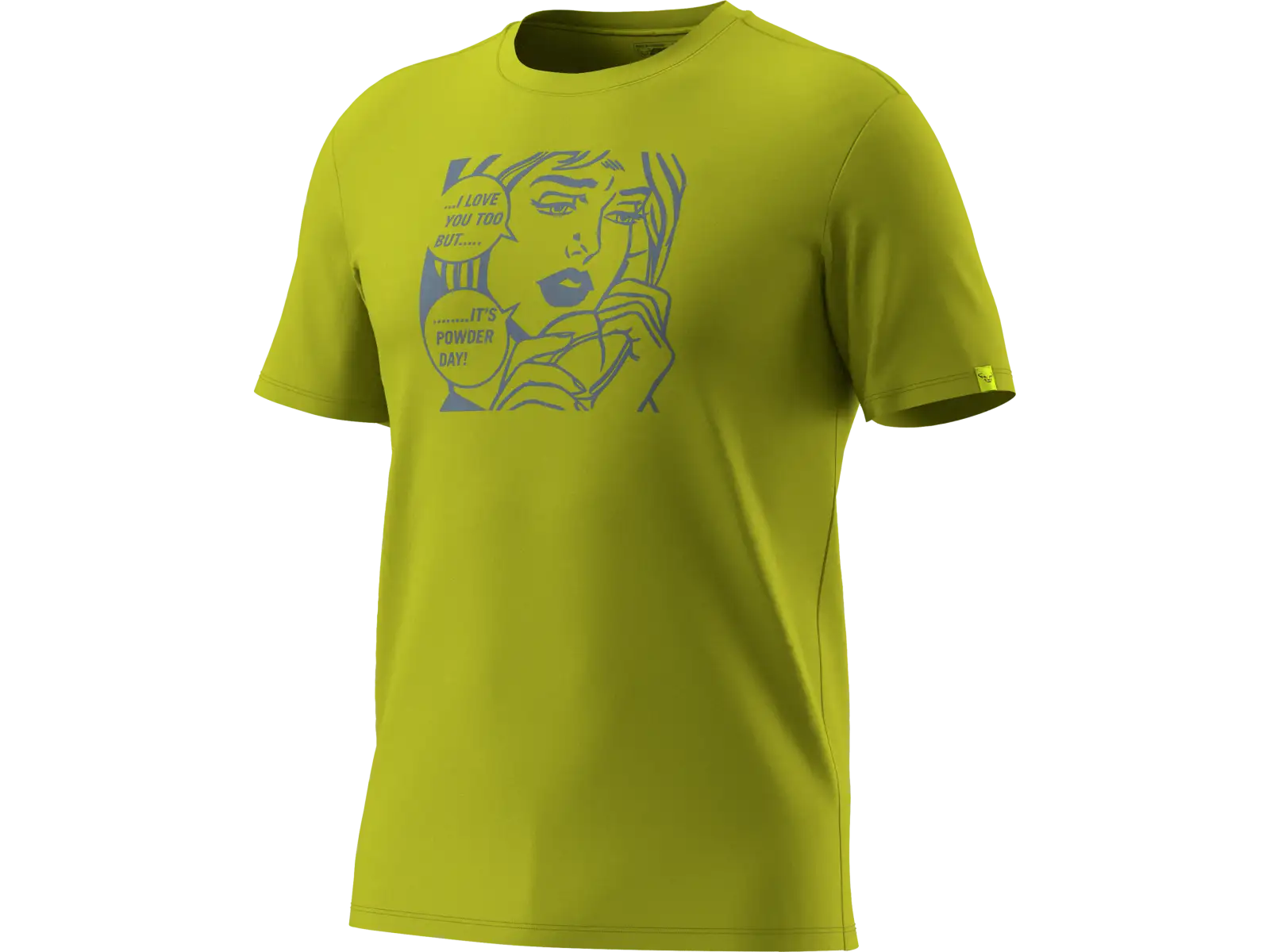 Dynafit Graphic Cotton męska koszulka krótki rękaw Smoke Blue/Tabloid