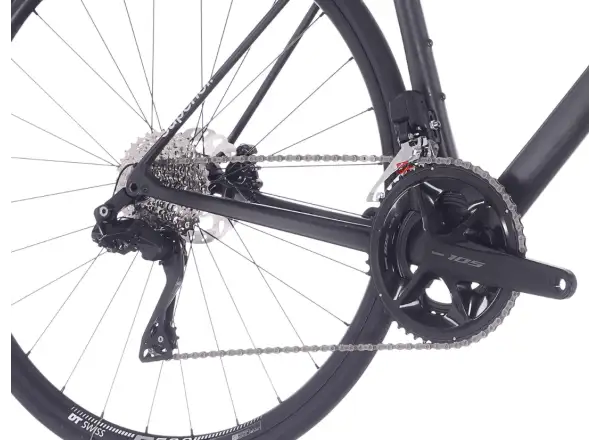 Superior RR 9.5 rower szosowy Matte Carbon / White