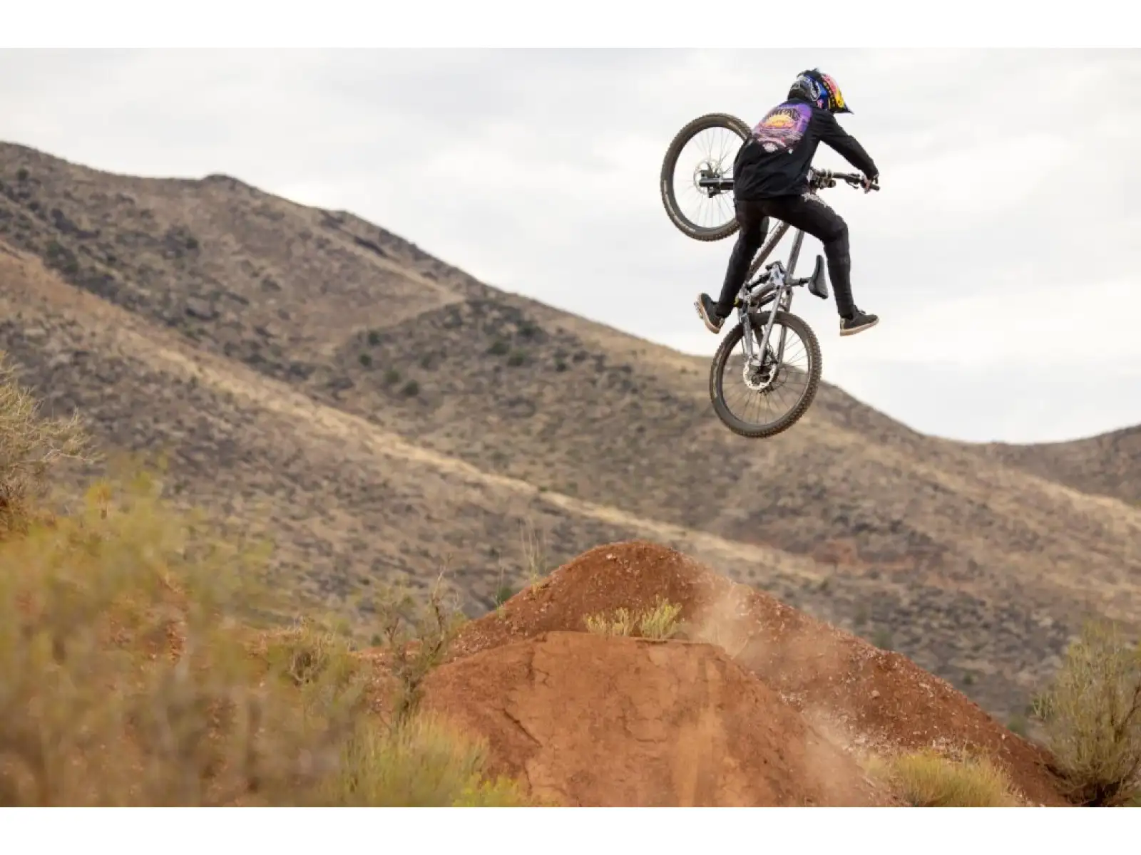 Troy Lee Designs x Red Bull Rampage Valley of Gods męska koszulka krótki rękaw Black