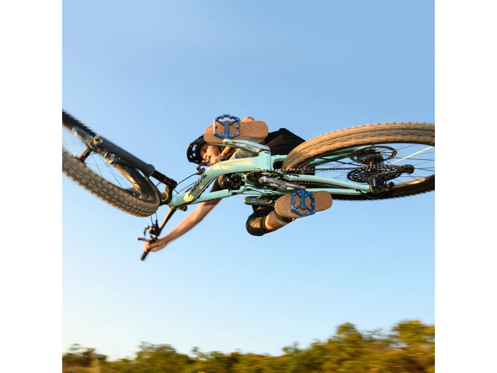 CRANKBROTHERS Stamp 1 Small pedały platformowe Green Gen 2