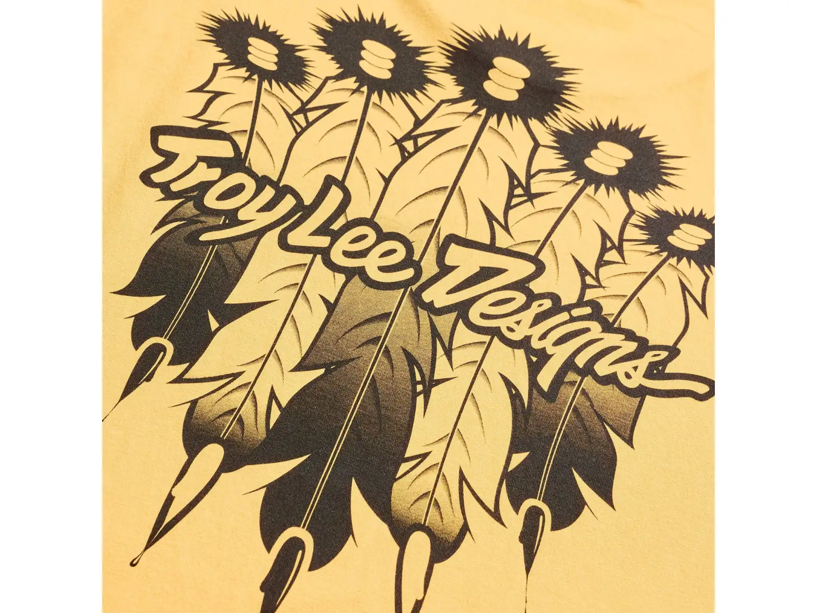 Troy Lee Designs Feather męski T-shirt krótki rękaw Bleached melon