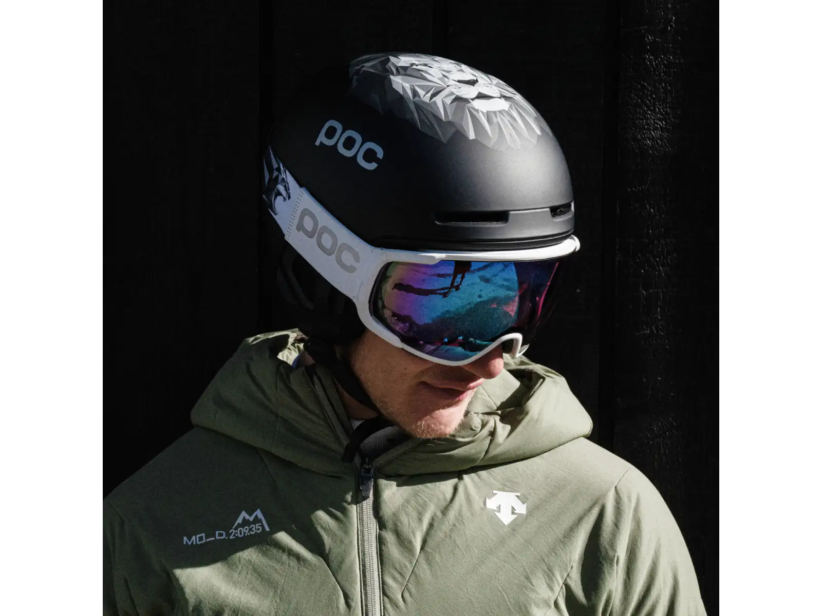 POC Obex Pure Odermatt Ed. kask narciarski Uranium Black Matt
