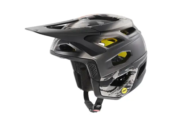 Uvex Revolt Mips kask Oak Brown/Orange Mat