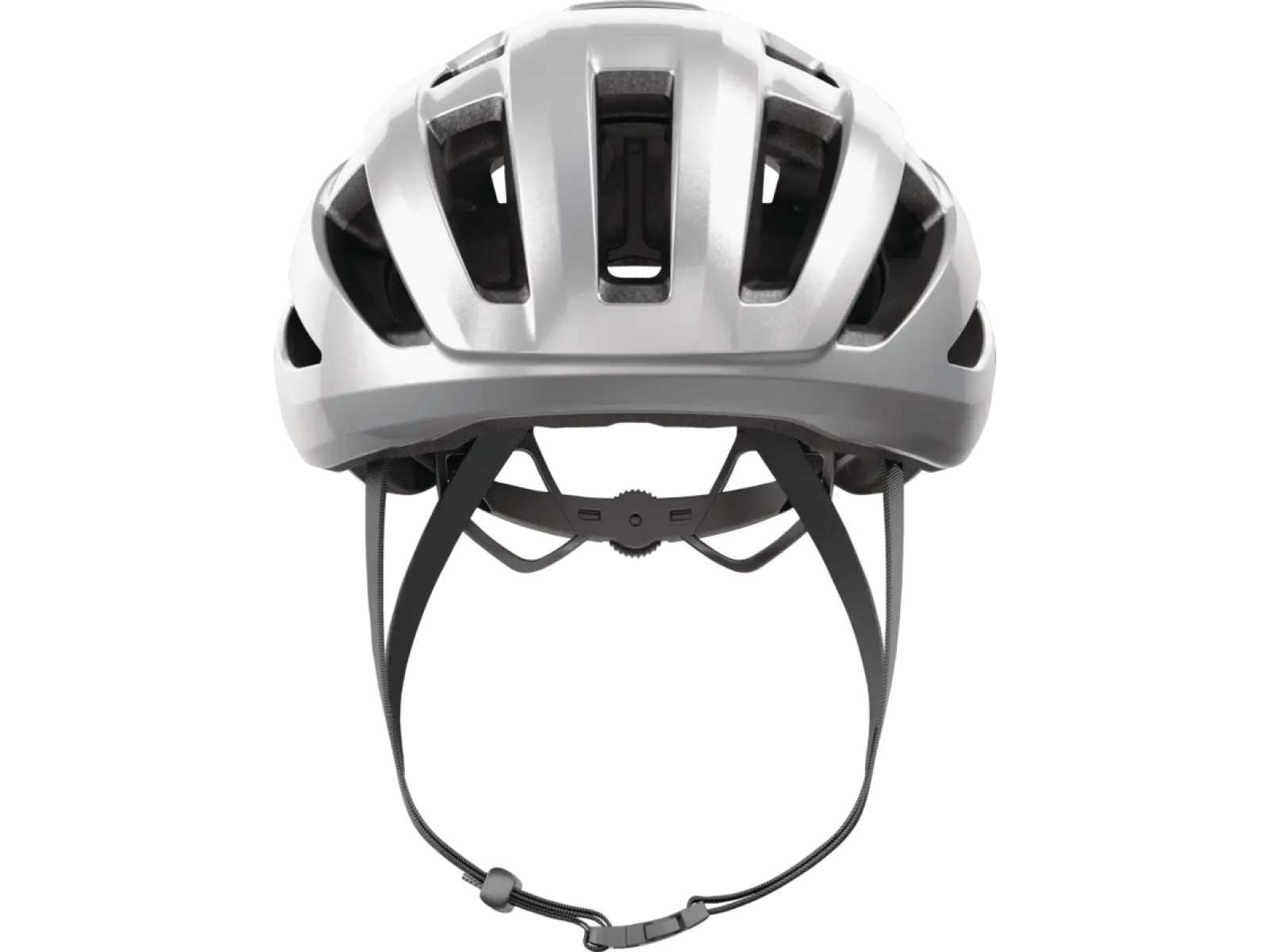 Abus PowerDome kask Gleam Silver