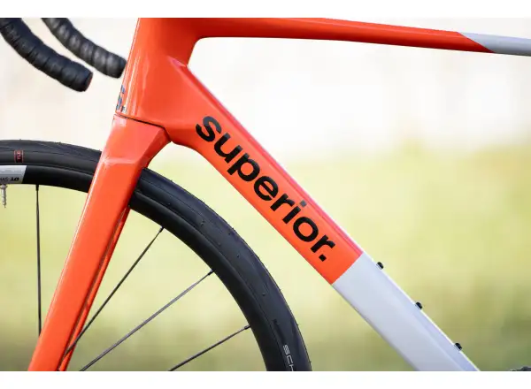 Superior XR 9.5 GF rower szosowy Gloss Grey/Red