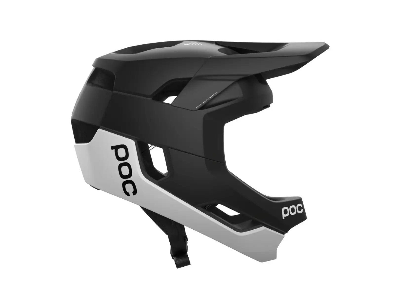 POC Otocon Race Mips kask Uranium Black Matt/Hydrogen White