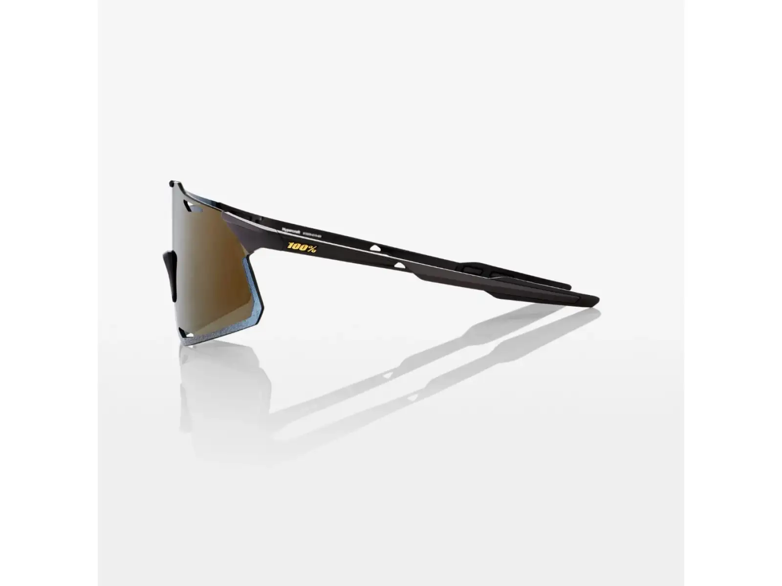 100% Hypercraft sportowe okulary Matte Black/Soft Gold