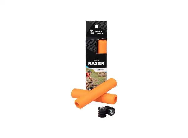 Wolf Tooth Razer 5 mm chwyty pomarańczowa
