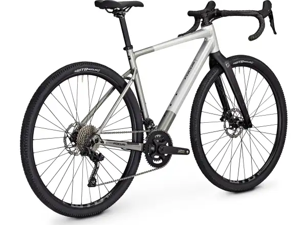 Focus Atlas 6.7 DI rower gravelowy Nepalsilver Glossy/Steelgrey Glossy