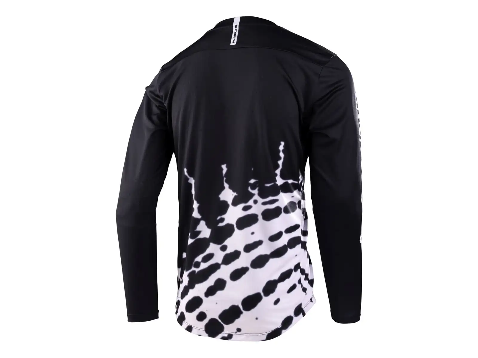 Troy Lee Designs Flowline Big Spin męska koszulka z długim rękawem Black