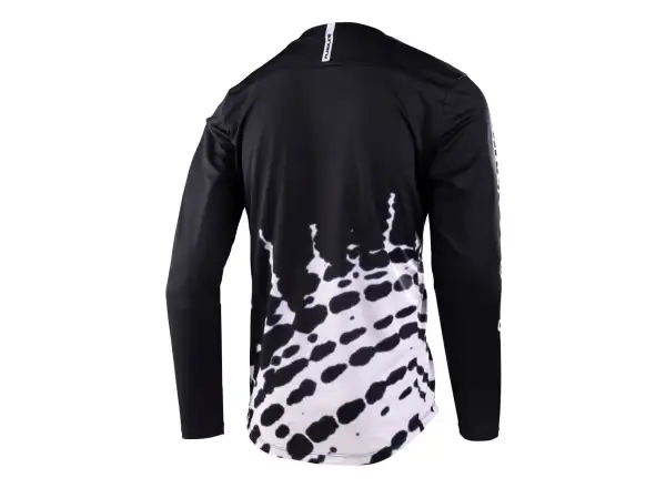 Troy Lee Designs Flowline Big Spin męska koszulka z długim rękawem Black