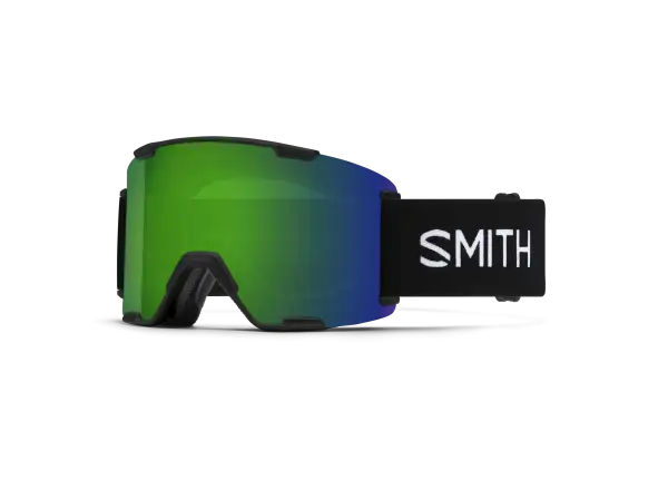 Smith Stash XL gogle narciarskie Black / ChromaPop Sun Green Mirror (2 szyby)