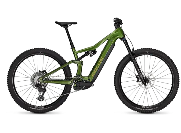 Focus JAM 9 800Wh w pełni amortyzowany rower elektryczny Sprucegreen / Mossgreen