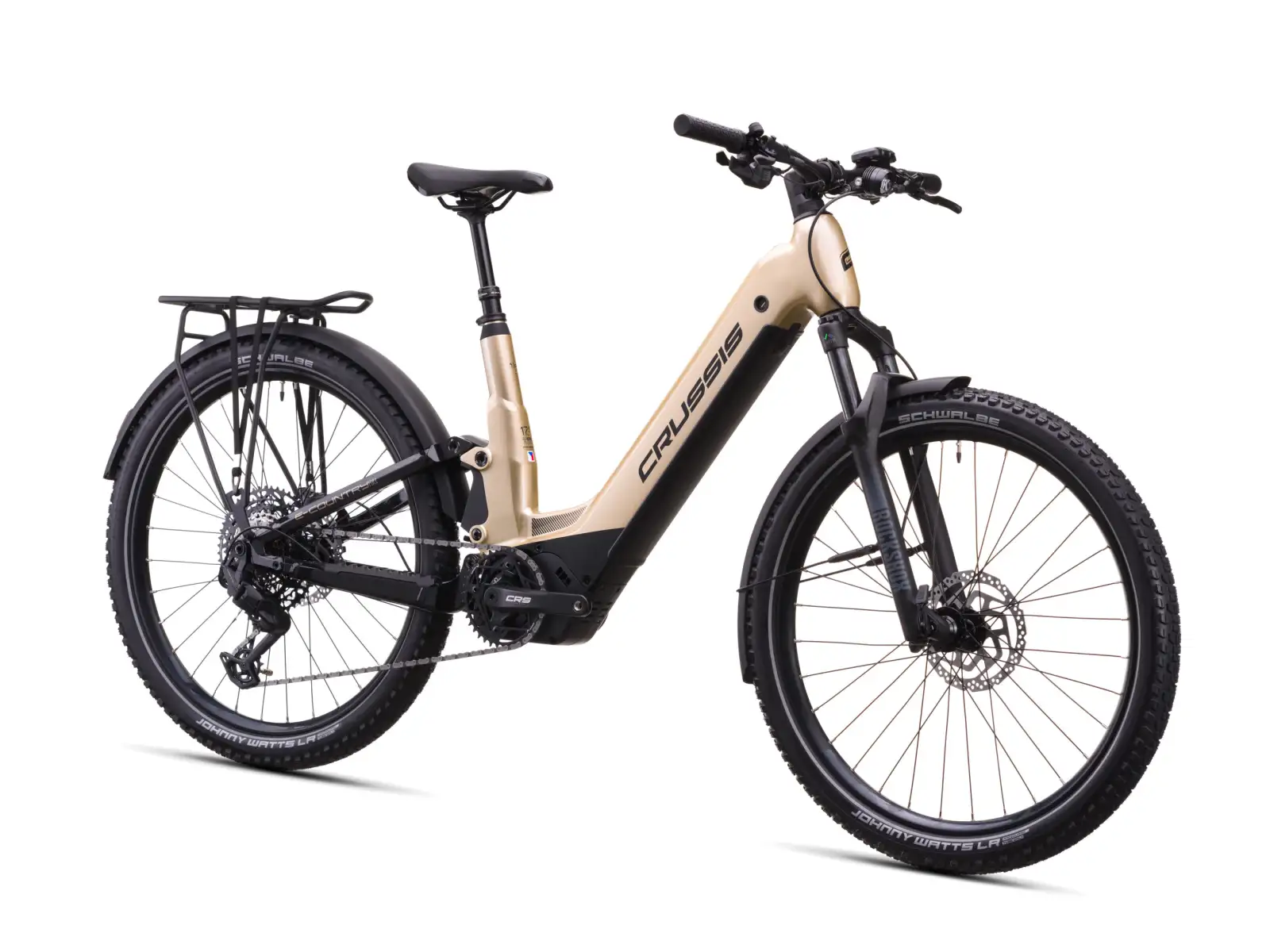 Crussis e-Country full 10.11 715Wh w pełni zawieszone rower elektryczny z niskim wejściem
