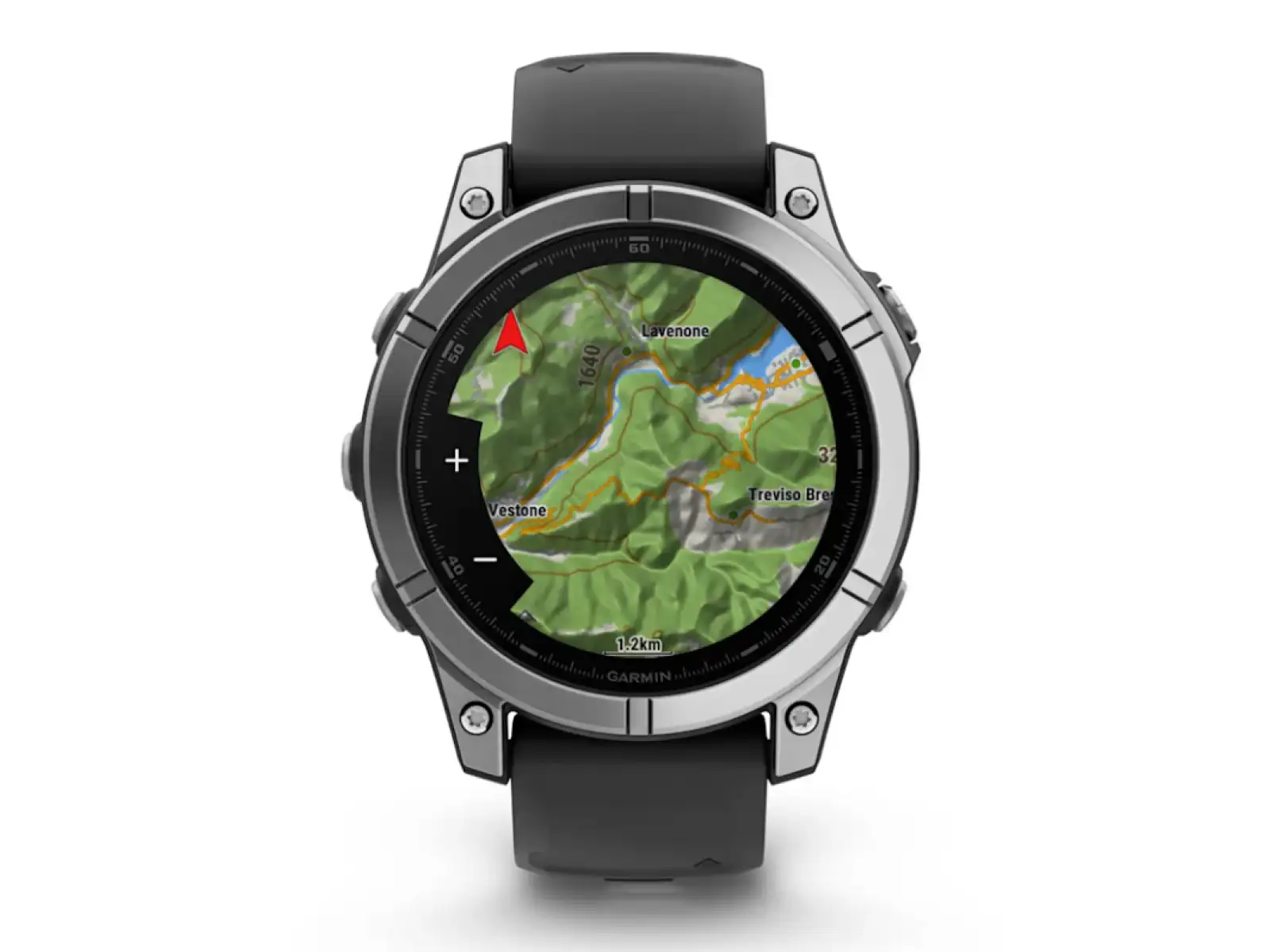 Garmin fenix E - 47 mm AMOLED inteligentny zegarek Slate Grey Steel