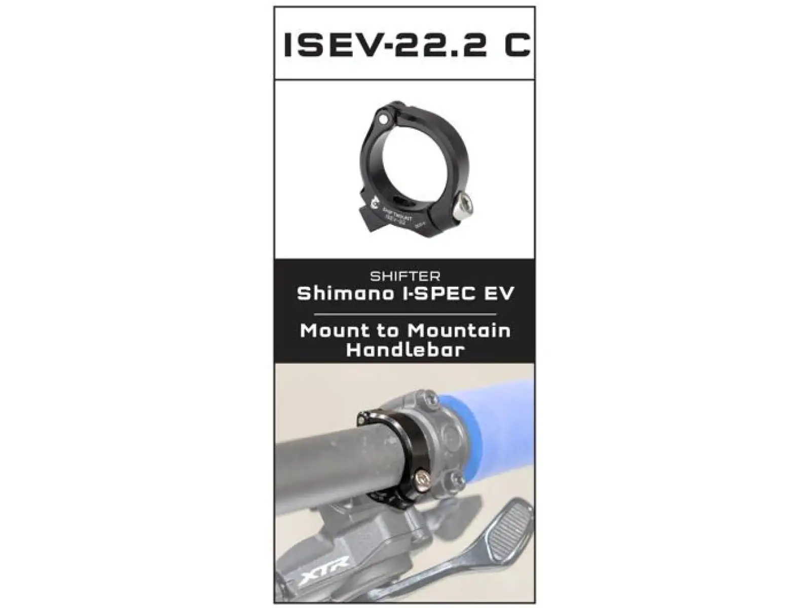 Wolf Tooth Shiftmount adapter z 22,2 mm na I-Spec EV