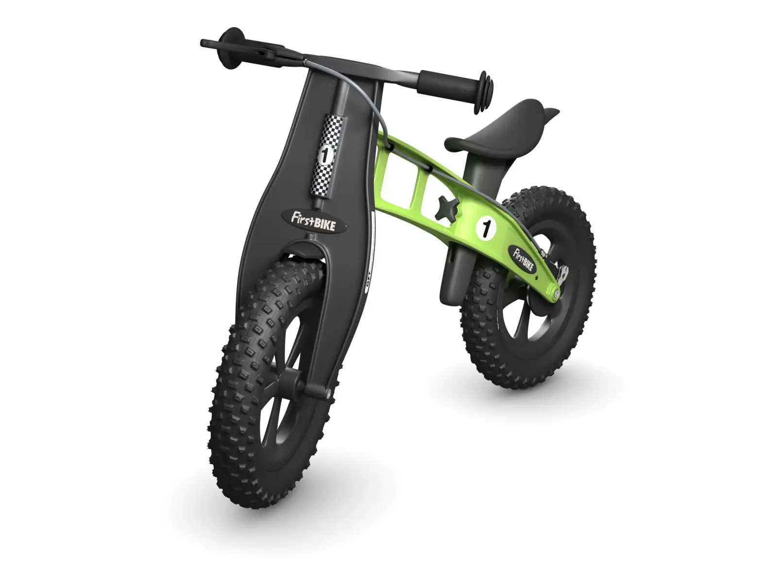 First Bike FAT dziecięcy rowerek biegowy Green