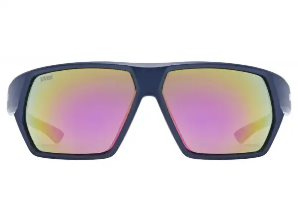 Uvex Sportstyle 238 okulary Deep Space Matt/Mirror Red