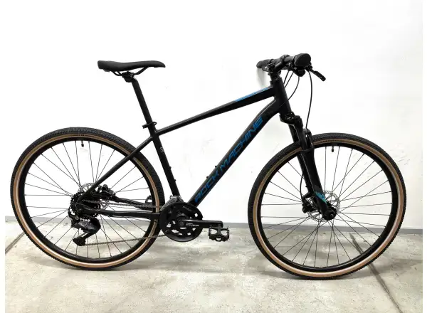 Rock Machine CrossRide 700 trekkingowy rower black/petrol PRÓBKA