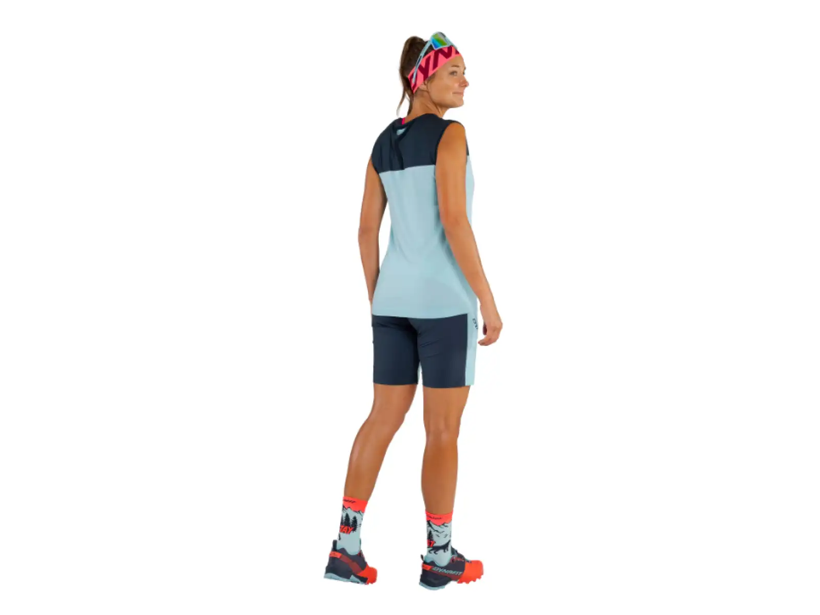 Dynafit Traverse S-Tech damska koszulka bez rękawów Marine Blue/Blueberry