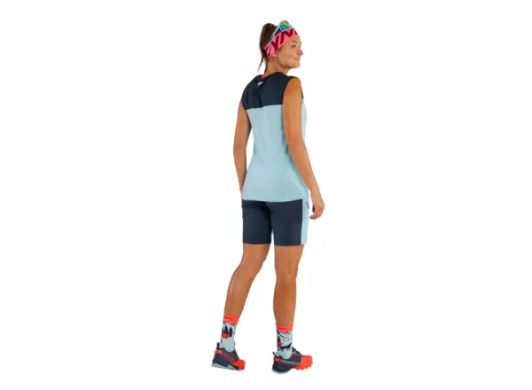 Dynafit Traverse S-Tech damska koszulka bez rękawów Marine Blue/Blueberry