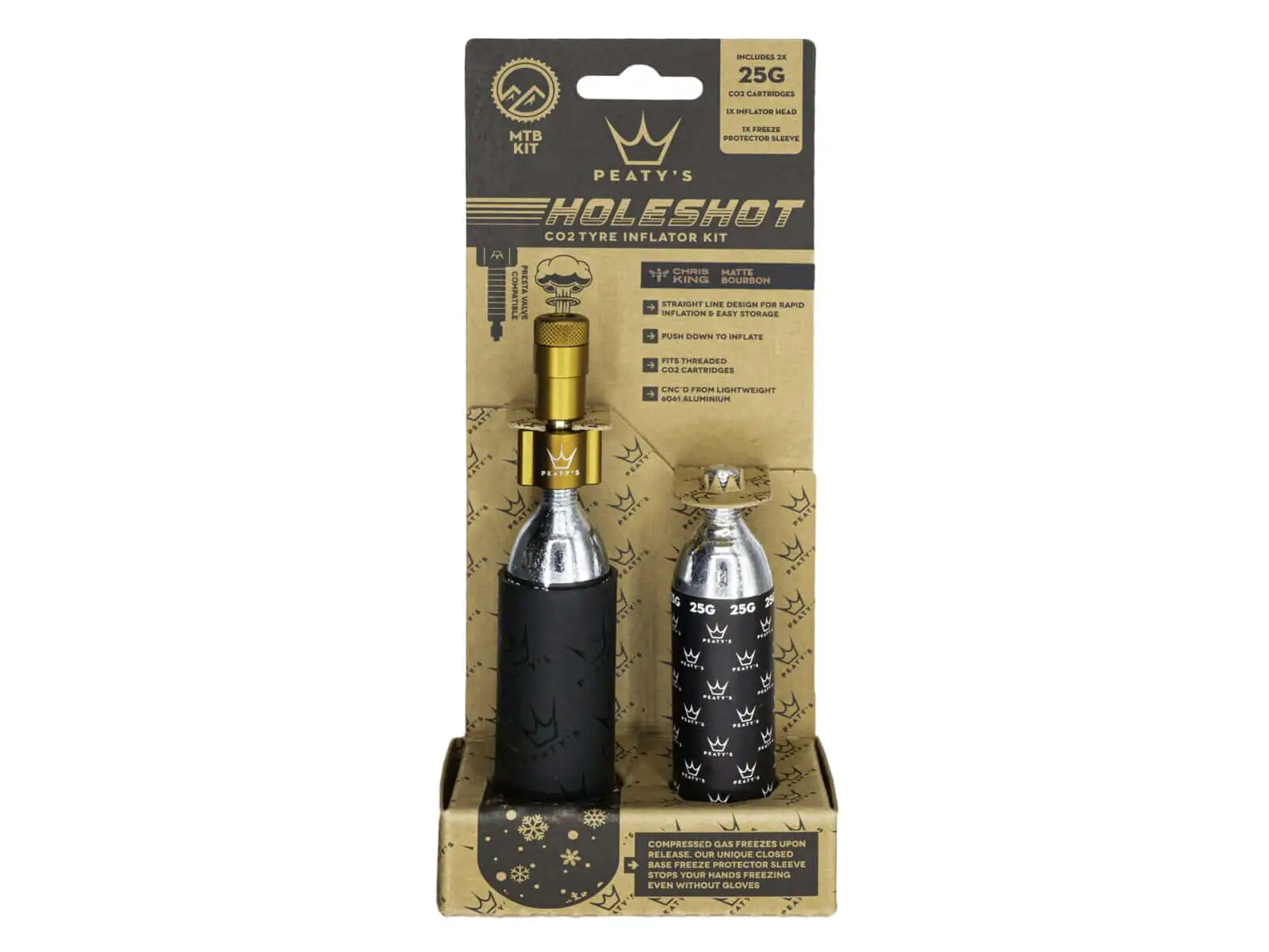 Peatys Holeshot CO2 zestaw 25 g Bourbon