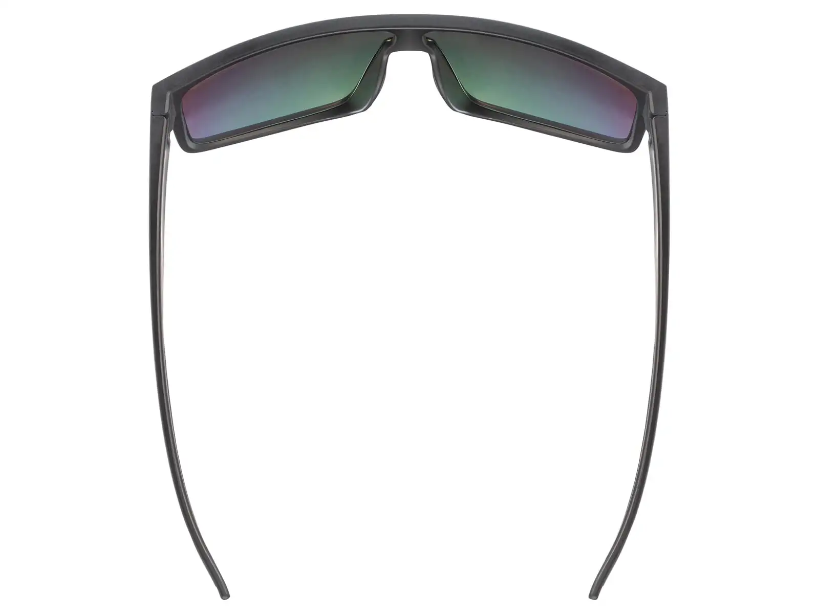 Uvex LGL 51 okulary rowerowe Black Mat/Mirror Red