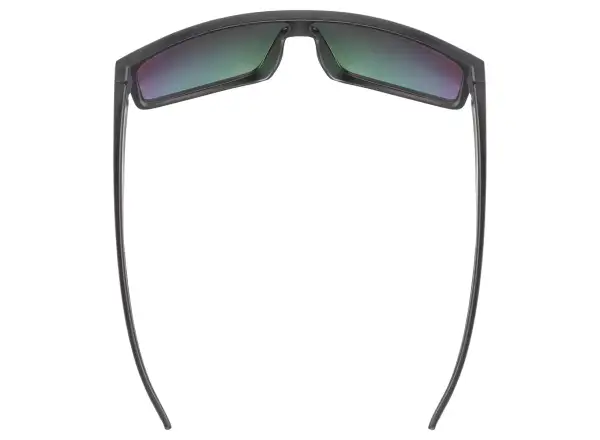 Uvex LGL 51 okulary rowerowe Black Mat/Mirror Red