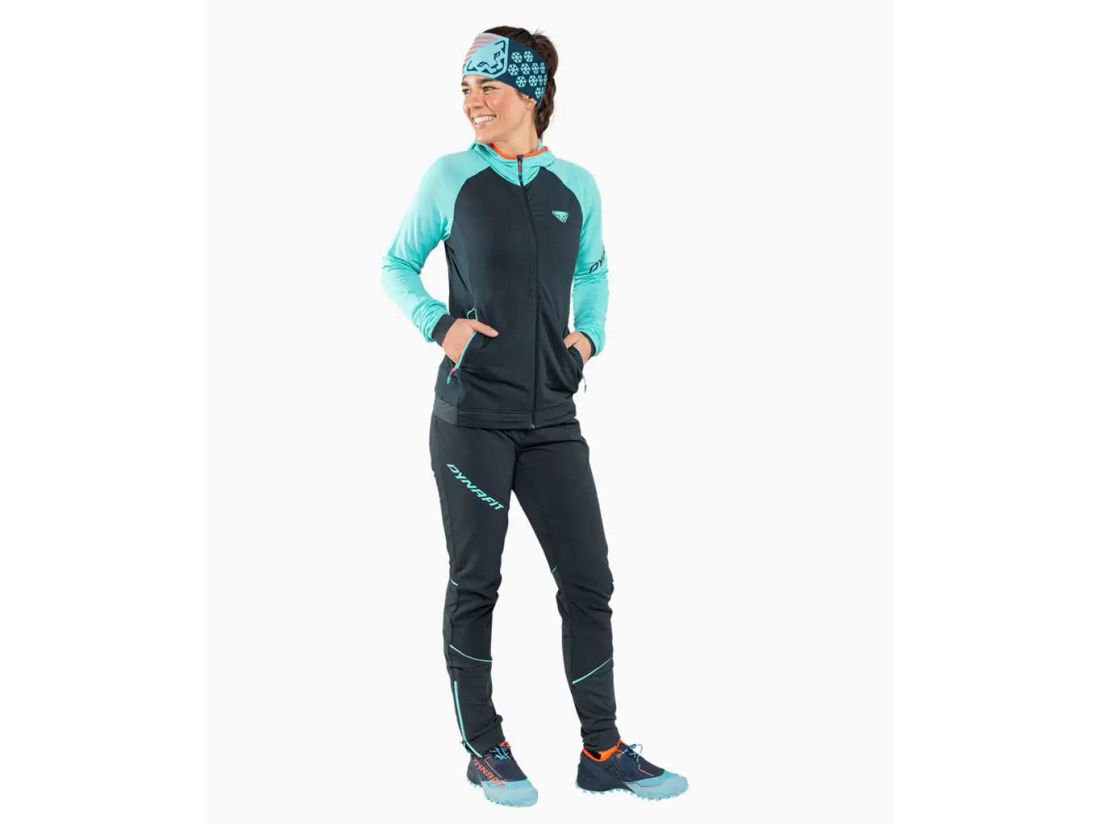 Dynafit Speed Polartec Hooded damska kurtka Marine Blue