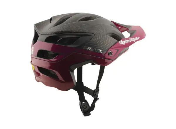 Troy Lee Designs x SRAM A3 kask Radioscape Black/Berry