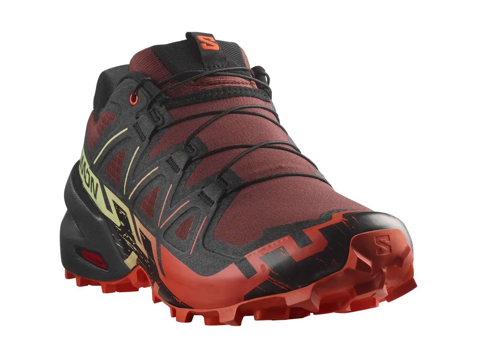 Salomon Speedcross 6 męskie obuwie biegowe Rum Raisin/Cherry Tomato/Cognac