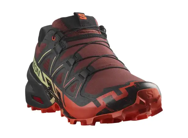 Salomon Speedcross 6 męskie obuwie biegowe Rum Raisin/Cherry Tomato/Cognac