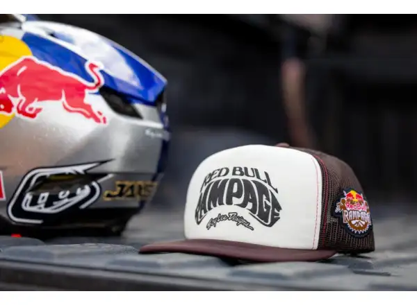 Troy Lee Designs x Red Bull Rampage Intergalactic czapka z daszkiem White/Brown