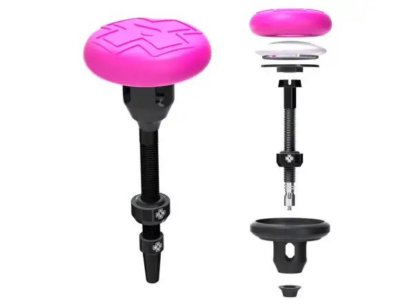 Muc-Off Tubeless Tag holder Valve kit 44 mm Black