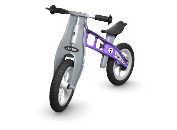 First Bike Street rowerek biegowy dla dzieci fioletowa