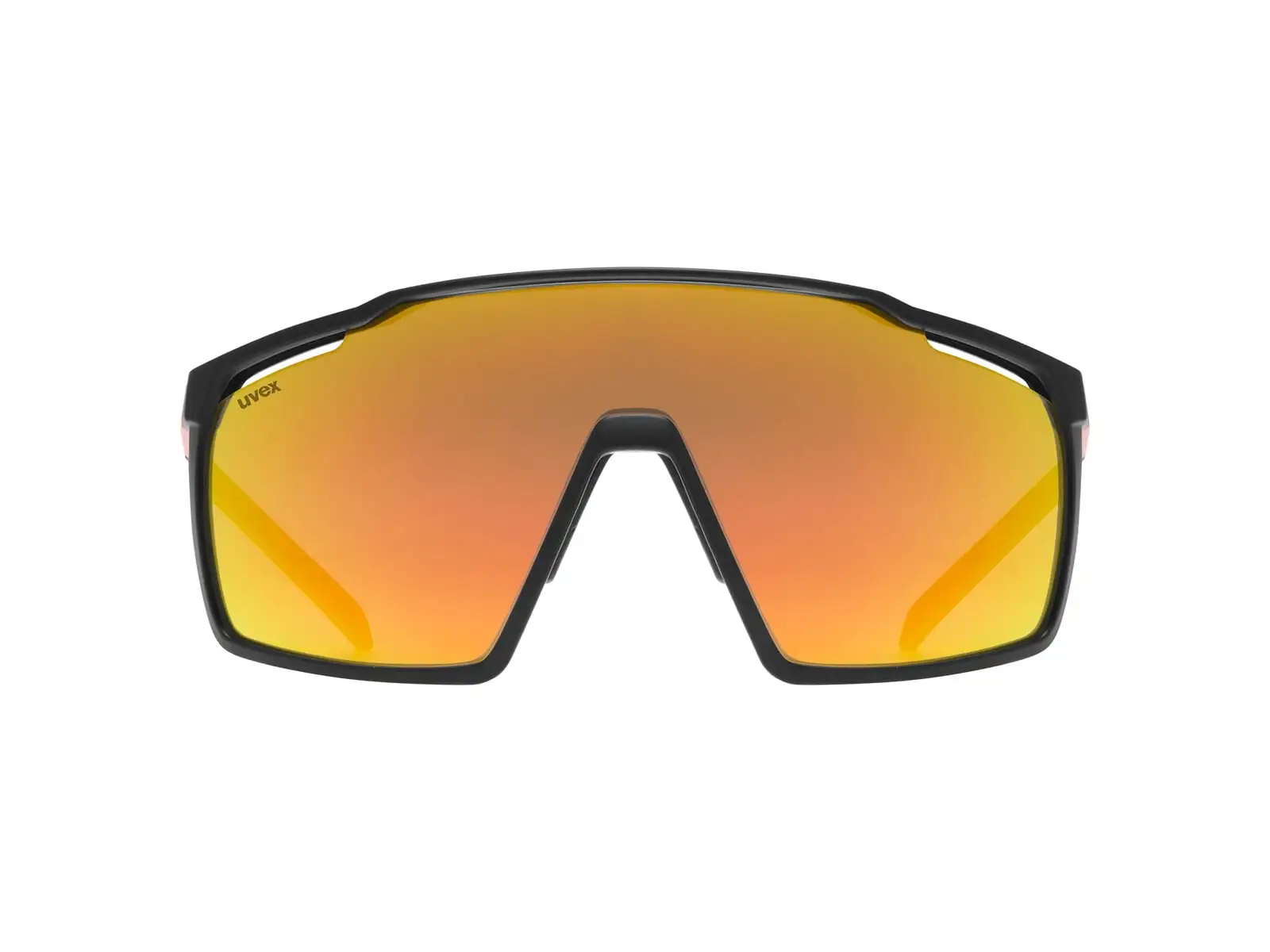 Uvex MTN Perform okulary rowerowe Black Red M/Mirror Red