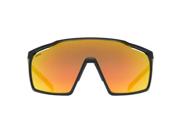 Uvex MTN Perform okulary rowerowe Black Red M/Mirror Red