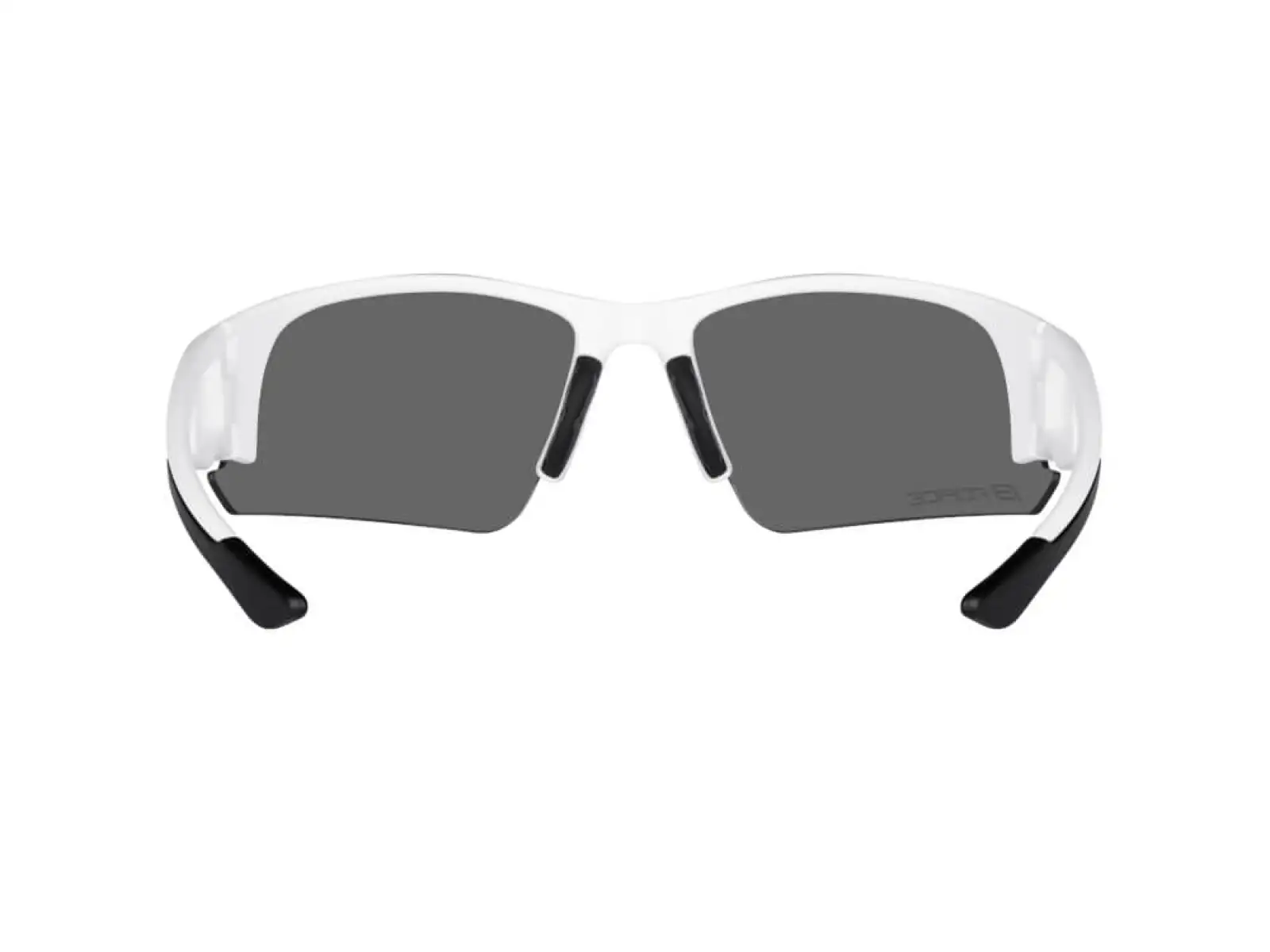 Force Calibre okulary rowerowe biała/czarna soczewki