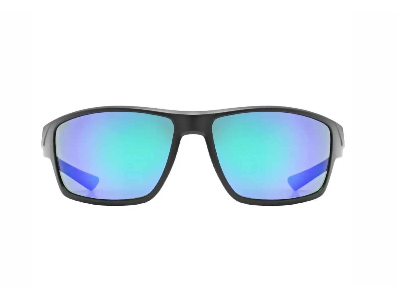 Uvex Sportstyle 230 okulary Black Matt/Mirror Green