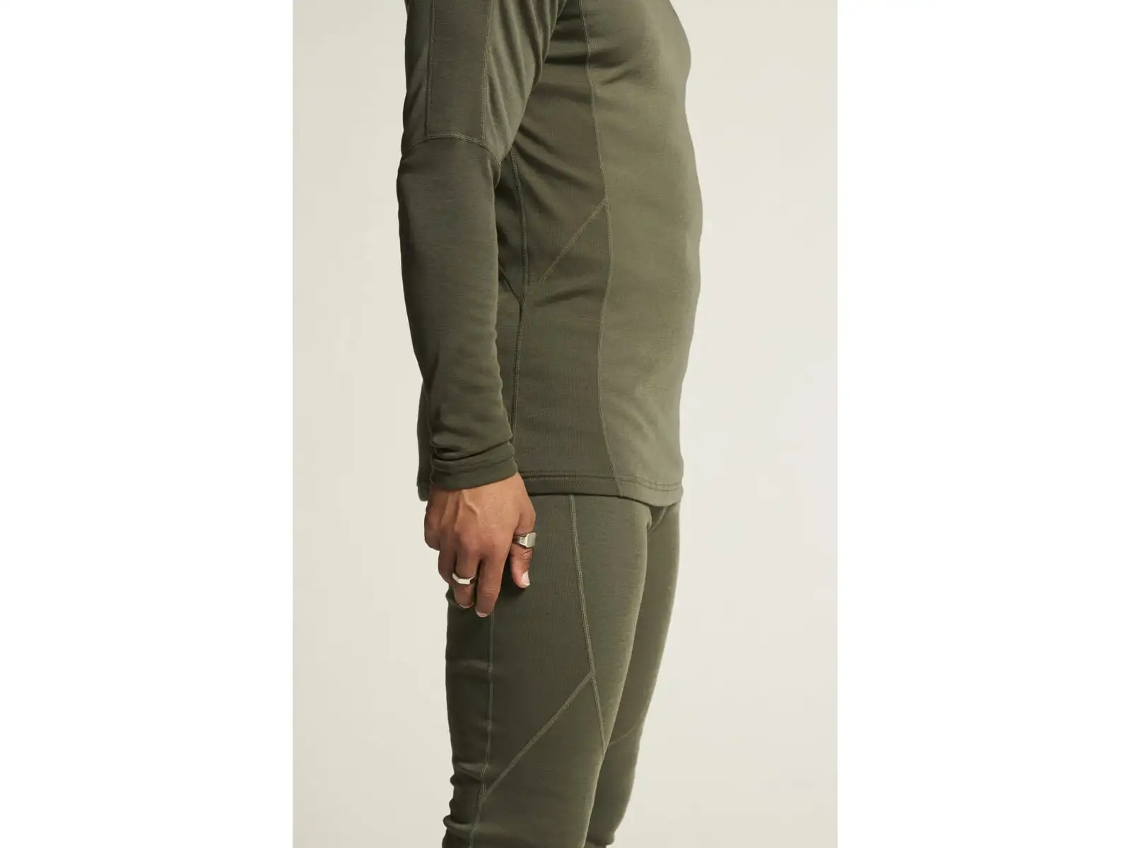 Craft Core Warm Baselayer męski zestaw funkcyjny zielona