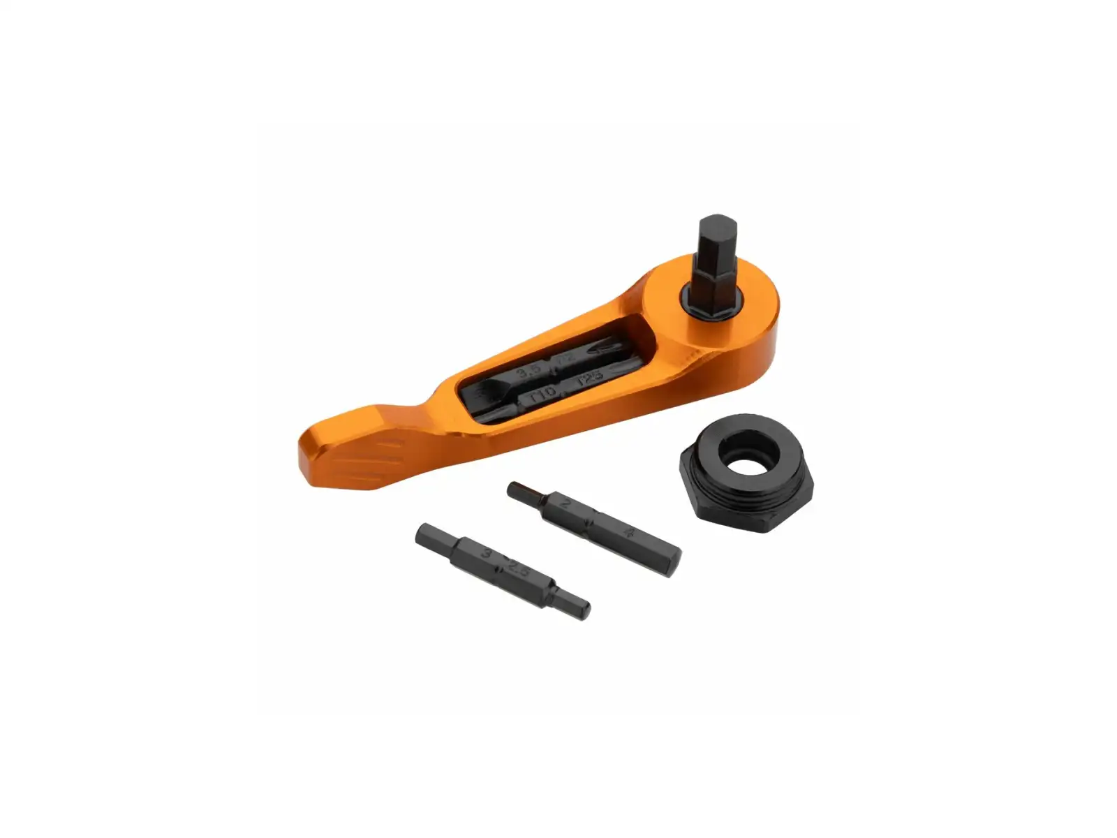 Wolf Tooth Axle Handle multiklucz 10 funkcji czarna