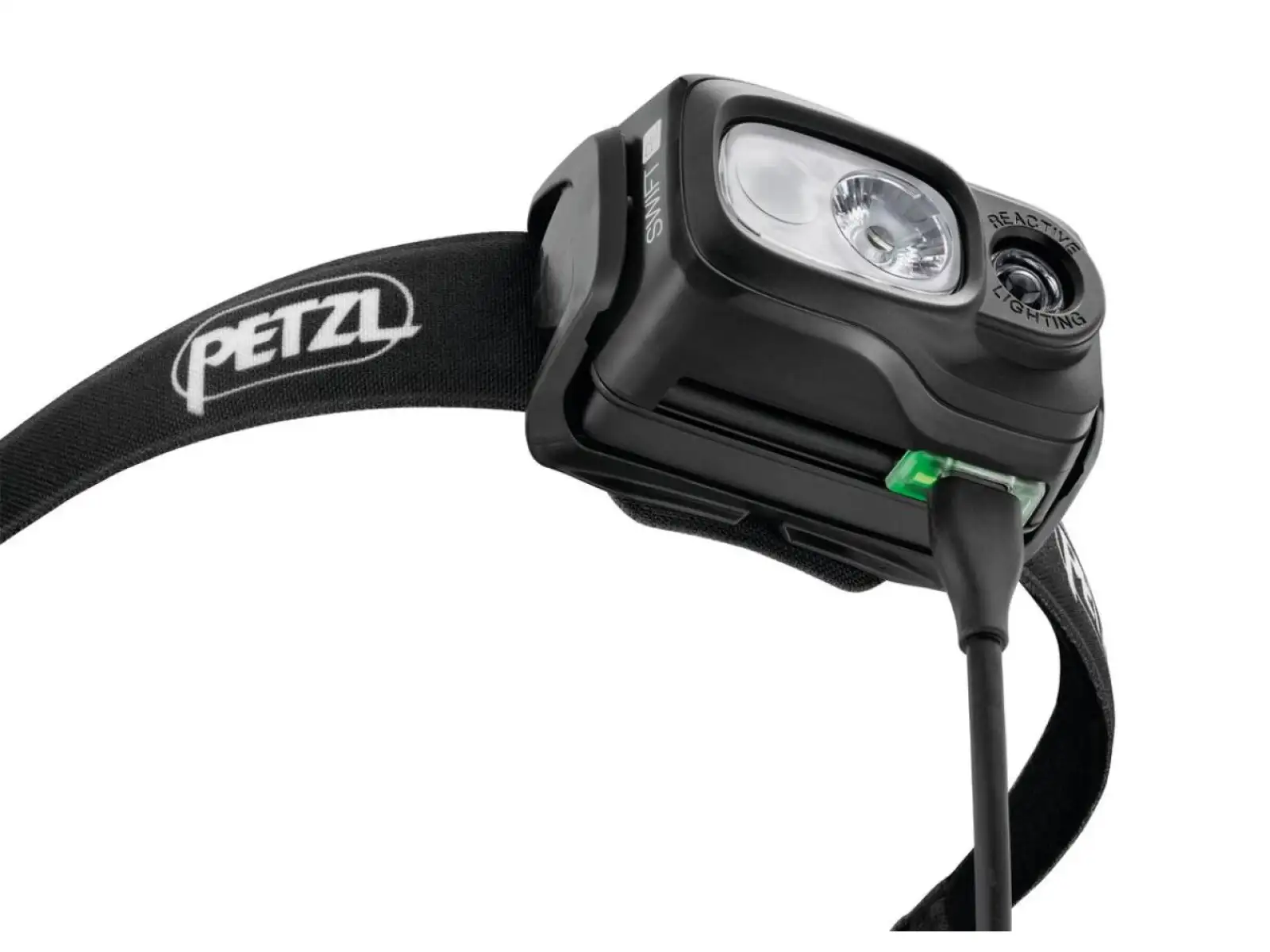 Petzl Swift RL 2023 ładowalna latarka czołowa Black