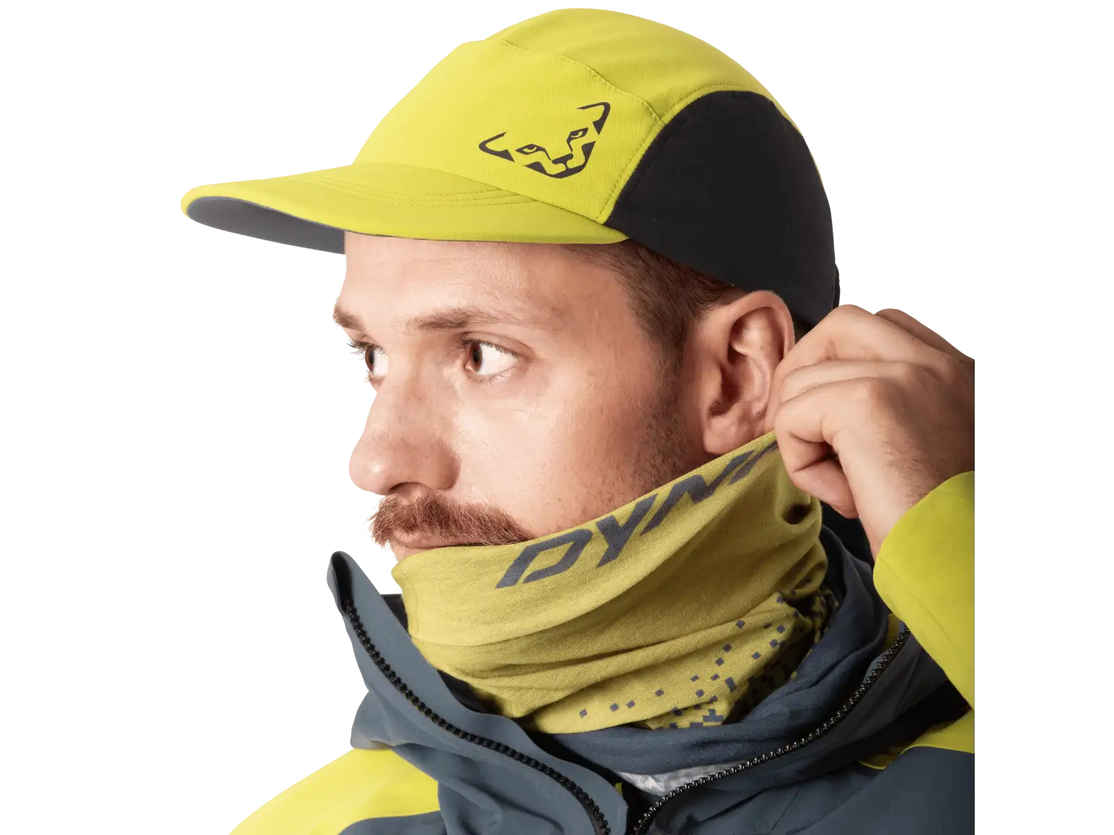Dynafit Graphic Neck Gaiter komin Golden Lime/Gradient