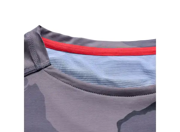 Troy Lee Designs Skyline Pro męska koszulka rowerowa krótki rękaw Flow Camo Carbon