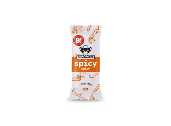 Chimpanzee Salty bar energetyczny baton Spicy 50 g